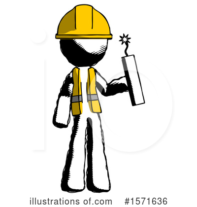 Royalty-Free (RF) Ink Design Mascot Clipart Illustration by Leo Blanchette - Stock Sample #1571636