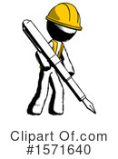 Ink Design Mascot Clipart #1571640 by Leo Blanchette