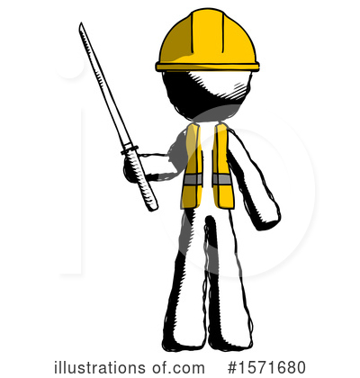 Royalty-Free (RF) Ink Design Mascot Clipart Illustration by Leo Blanchette - Stock Sample #1571680