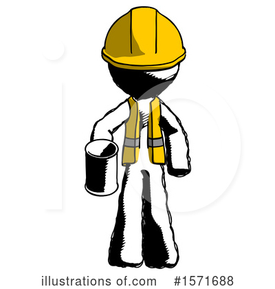 Royalty-Free (RF) Ink Design Mascot Clipart Illustration by Leo Blanchette - Stock Sample #1571688