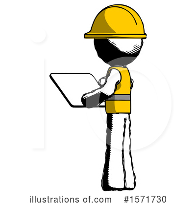 Royalty-Free (RF) Ink Design Mascot Clipart Illustration by Leo Blanchette - Stock Sample #1571730
