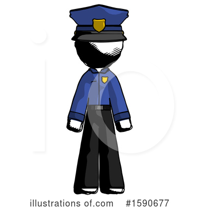 Police Clipart #1590677 by Leo Blanchette