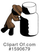 Ink Design Mascot Clipart #1590679 by Leo Blanchette