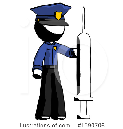 Royalty-Free (RF) Ink Design Mascot Clipart Illustration by Leo Blanchette - Stock Sample #1590706