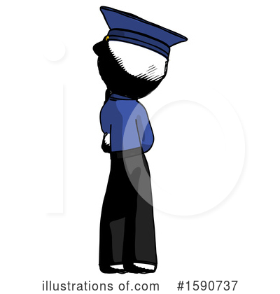 Royalty-Free (RF) Ink Design Mascot Clipart Illustration by Leo Blanchette - Stock Sample #1590737