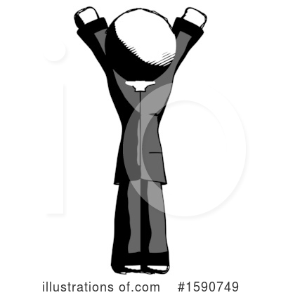 Royalty-Free (RF) Ink Design Mascot Clipart Illustration by Leo Blanchette - Stock Sample #1590749