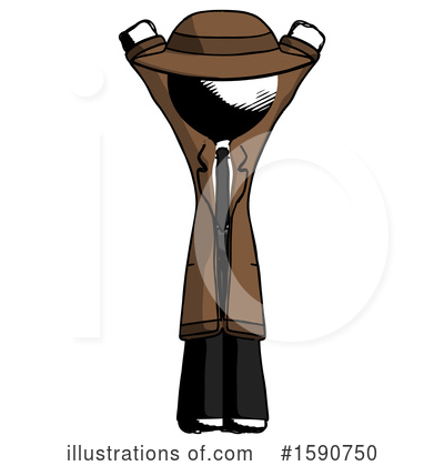 Royalty-Free (RF) Ink Design Mascot Clipart Illustration by Leo Blanchette - Stock Sample #1590750