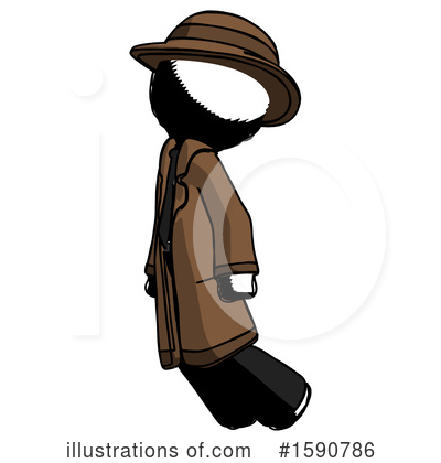 Royalty-Free (RF) Ink Design Mascot Clipart Illustration by Leo Blanchette - Stock Sample #1590786