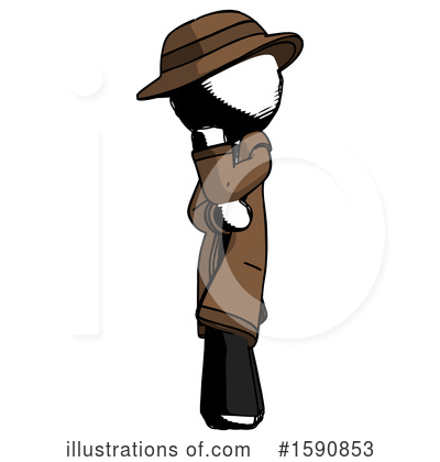 Royalty-Free (RF) Ink Design Mascot Clipart Illustration by Leo Blanchette - Stock Sample #1590853