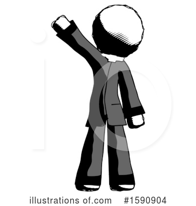 Royalty-Free (RF) Ink Design Mascot Clipart Illustration by Leo Blanchette - Stock Sample #1590904