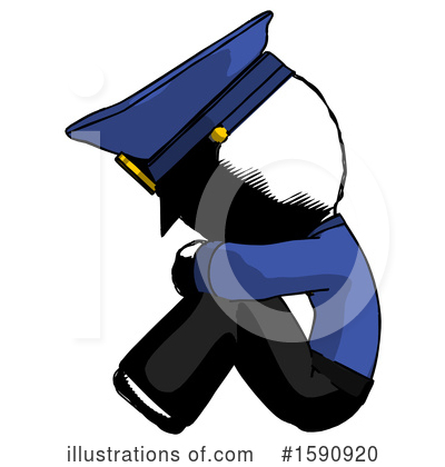 Royalty-Free (RF) Ink Design Mascot Clipart Illustration by Leo Blanchette - Stock Sample #1590920
