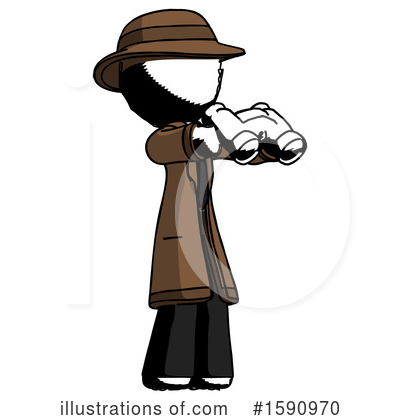 Royalty-Free (RF) Ink Design Mascot Clipart Illustration by Leo Blanchette - Stock Sample #1590970