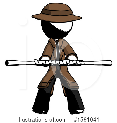 Royalty-Free (RF) Ink Design Mascot Clipart Illustration by Leo Blanchette - Stock Sample #1591041