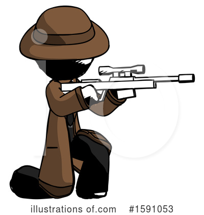 Royalty-Free (RF) Ink Design Mascot Clipart Illustration by Leo Blanchette - Stock Sample #1591053