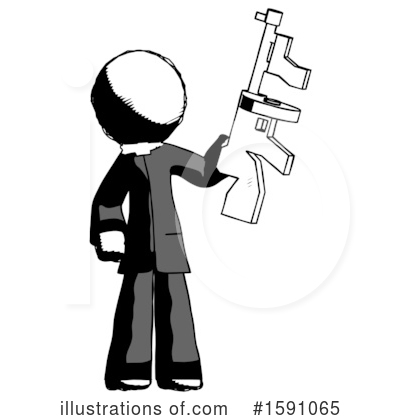 Royalty-Free (RF) Ink Design Mascot Clipart Illustration by Leo Blanchette - Stock Sample #1591065