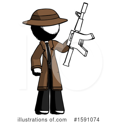 Royalty-Free (RF) Ink Design Mascot Clipart Illustration by Leo Blanchette - Stock Sample #1591074