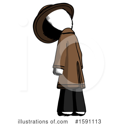 Royalty-Free (RF) Ink Design Mascot Clipart Illustration by Leo Blanchette - Stock Sample #1591113
