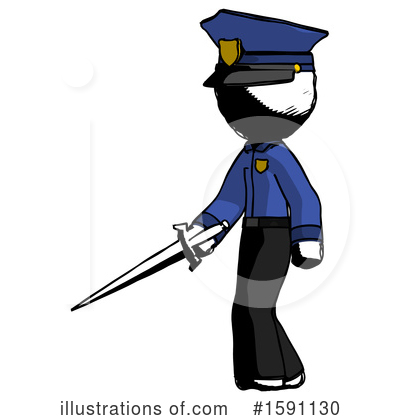 Royalty-Free (RF) Ink Design Mascot Clipart Illustration by Leo Blanchette - Stock Sample #1591130