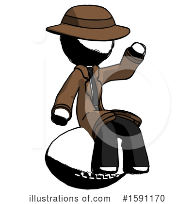Royalty-Free (RF) Ink Design Mascot Clipart Illustration by Leo Blanchette - Stock Sample #1591170