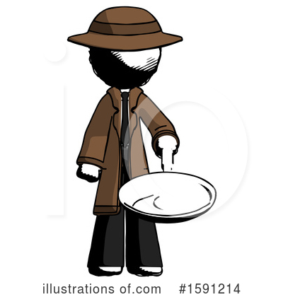 Royalty-Free (RF) Ink Design Mascot Clipart Illustration by Leo Blanchette - Stock Sample #1591214