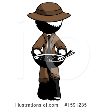 Royalty-Free (RF) Ink Design Mascot Clipart Illustration by Leo Blanchette - Stock Sample #1591235