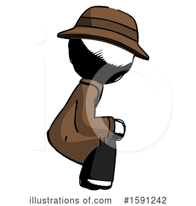 Royalty-Free (RF) Ink Design Mascot Clipart Illustration by Leo Blanchette - Stock Sample #1591242