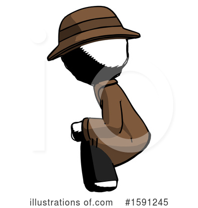 Royalty-Free (RF) Ink Design Mascot Clipart Illustration by Leo Blanchette - Stock Sample #1591245
