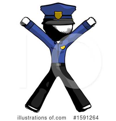 Royalty-Free (RF) Ink Design Mascot Clipart Illustration by Leo Blanchette - Stock Sample #1591264