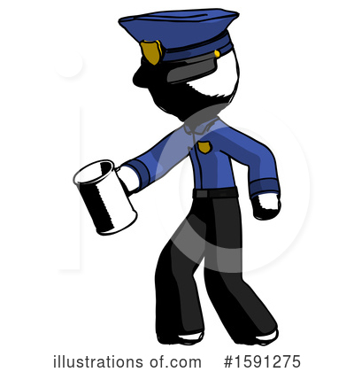 Royalty-Free (RF) Ink Design Mascot Clipart Illustration by Leo Blanchette - Stock Sample #1591275