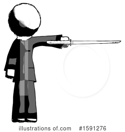 Royalty-Free (RF) Ink Design Mascot Clipart Illustration by Leo Blanchette - Stock Sample #1591276