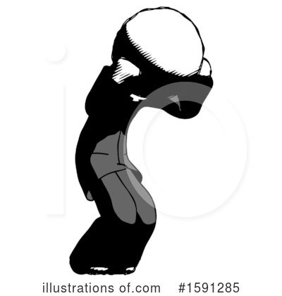 Royalty-Free (RF) Ink Design Mascot Clipart Illustration by Leo Blanchette - Stock Sample #1591285