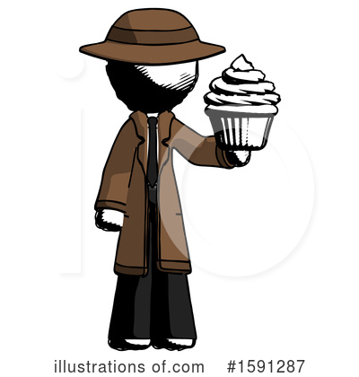 Royalty-Free (RF) Ink Design Mascot Clipart Illustration by Leo Blanchette - Stock Sample #1591287