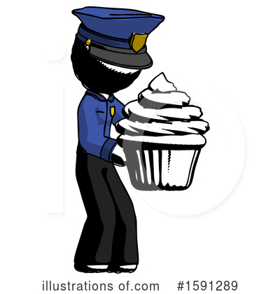 Royalty-Free (RF) Ink Design Mascot Clipart Illustration by Leo Blanchette - Stock Sample #1591289