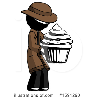 Royalty-Free (RF) Ink Design Mascot Clipart Illustration by Leo Blanchette - Stock Sample #1591290