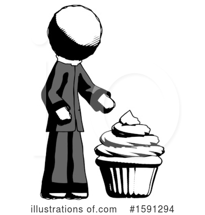 Royalty-Free (RF) Ink Design Mascot Clipart Illustration by Leo Blanchette - Stock Sample #1591294