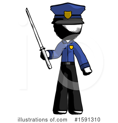Royalty-Free (RF) Ink Design Mascot Clipart Illustration by Leo Blanchette - Stock Sample #1591310