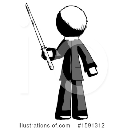 Royalty-Free (RF) Ink Design Mascot Clipart Illustration by Leo Blanchette - Stock Sample #1591312