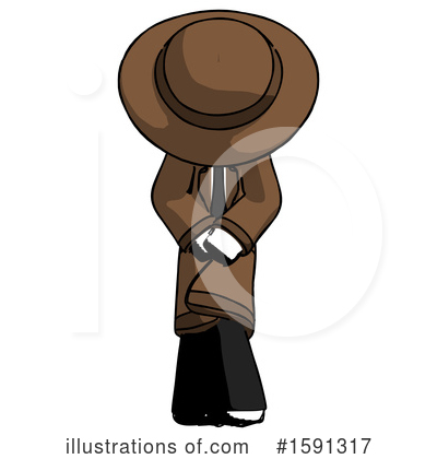 Royalty-Free (RF) Ink Design Mascot Clipart Illustration by Leo Blanchette - Stock Sample #1591317