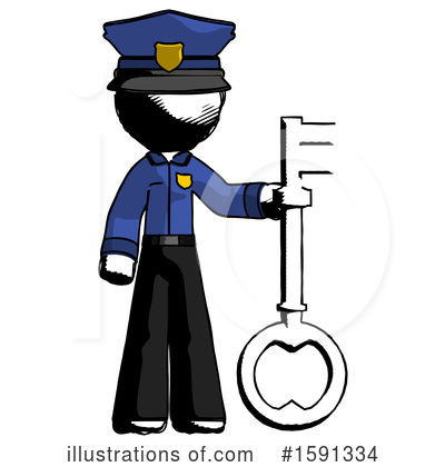 Royalty-Free (RF) Ink Design Mascot Clipart Illustration by Leo Blanchette - Stock Sample #1591334