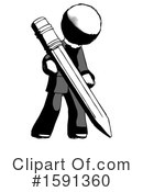 Ink Design Mascot Clipart #1591360 by Leo Blanchette