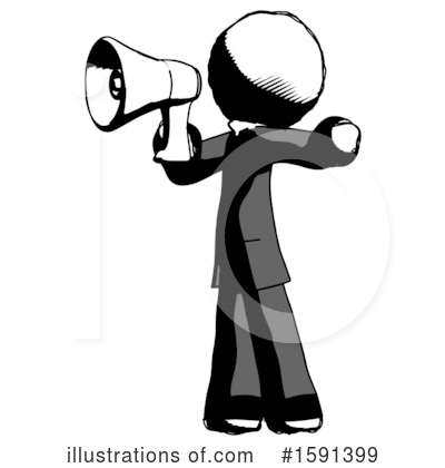 Royalty-Free (RF) Ink Design Mascot Clipart Illustration by Leo Blanchette - Stock Sample #1591399