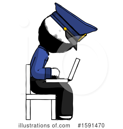 Royalty-Free (RF) Ink Design Mascot Clipart Illustration by Leo Blanchette - Stock Sample #1591470