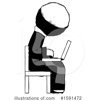 Royalty-Free (RF) Ink Design Mascot Clipart Illustration by Leo Blanchette - Stock Sample #1591472