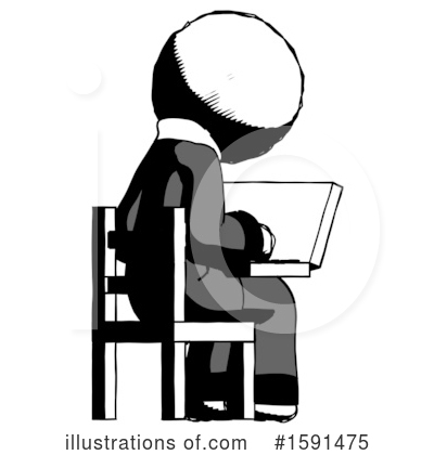 Royalty-Free (RF) Ink Design Mascot Clipart Illustration by Leo Blanchette - Stock Sample #1591475