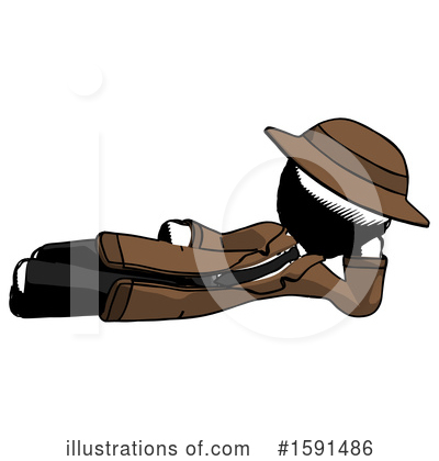 Royalty-Free (RF) Ink Design Mascot Clipart Illustration by Leo Blanchette - Stock Sample #1591486