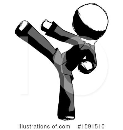Royalty-Free (RF) Ink Design Mascot Clipart Illustration by Leo Blanchette - Stock Sample #1591510