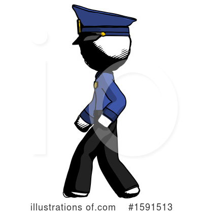 Royalty-Free (RF) Ink Design Mascot Clipart Illustration by Leo Blanchette - Stock Sample #1591513