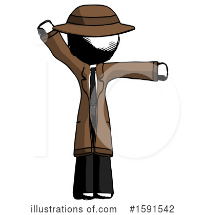 Royalty-Free (RF) Ink Design Mascot Clipart Illustration by Leo Blanchette - Stock Sample #1591542