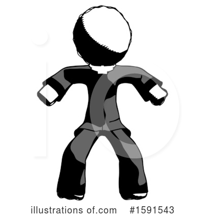 Royalty-Free (RF) Ink Design Mascot Clipart Illustration by Leo Blanchette - Stock Sample #1591543