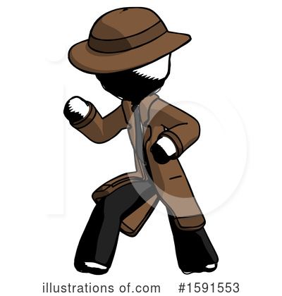 Royalty-Free (RF) Ink Design Mascot Clipart Illustration by Leo Blanchette - Stock Sample #1591553
